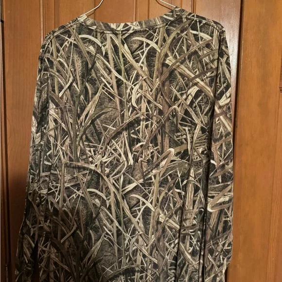 Camouflage Long Sleeve Men's Shirt - Picture 3 of 3